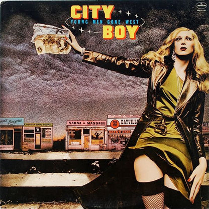 City Boy : Young Men Gone West (LP, Album)