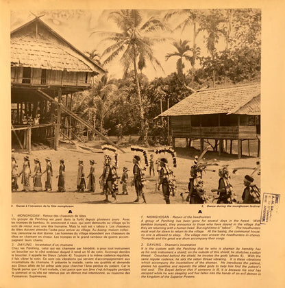 Dayak : Musique Dayak - Borneo (Kalimantan) (LP, Album)