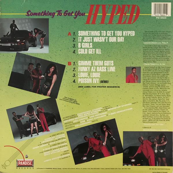 Young & Restless : Something To Get You Hyped (LP, Album)