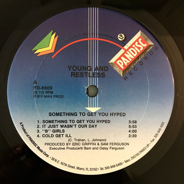 Young & Restless : Something To Get You Hyped (LP, Album)