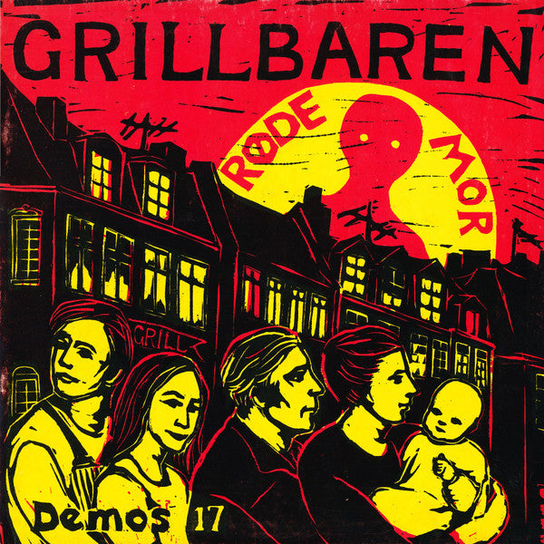 Røde Mor : Grillbaren (LP, Album, Gat)