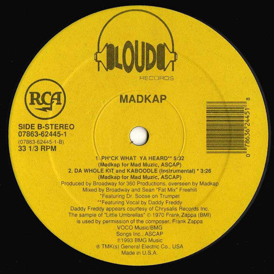 Mad Kap : Da Whole Kit And Kaboodle (12")