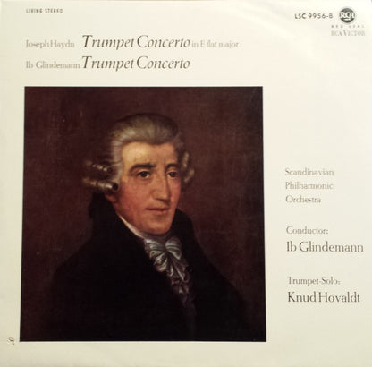 Joseph Haydn And Ib Glindemann : Trumpet Concerto (LP, Album)