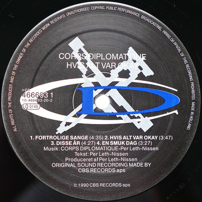 Corps Diplomatique (2) : Hvis Alt Var Okay (LP)