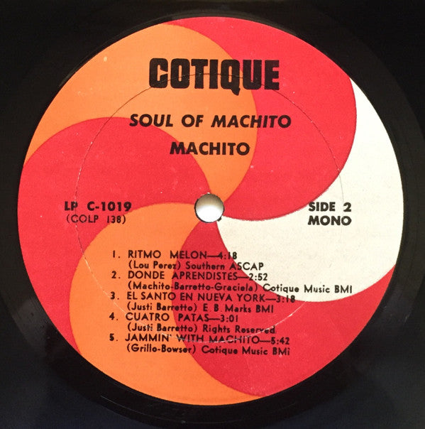 Machito And His Orchestra : Soul Of Machito (LP, Album, Mono)