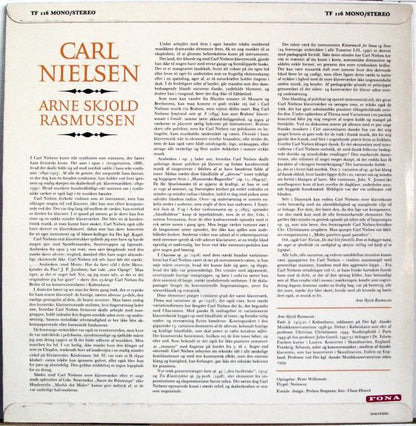 Arne Skjold Rasmussen : Carl Nielsen, Klaverværker, Vol. 2 (LP)