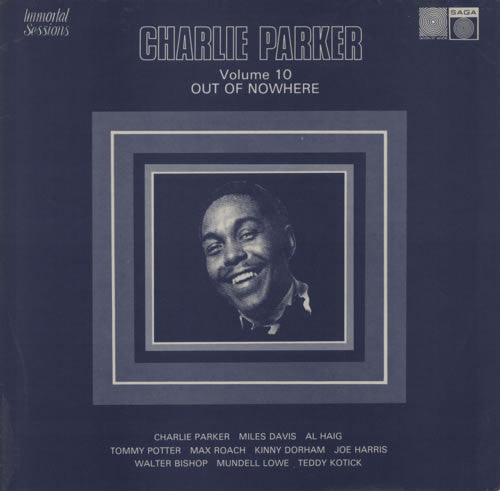 Charlie Parker : Volume 10: Out Of Nowhere (LP)