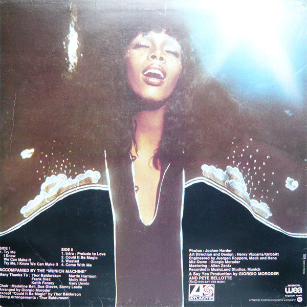 Donna Summer : A Love Trilogy (LP, Album, P/Mixed)