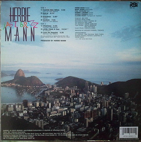 Herbie Mann : Jasil Brazz (LP, Album)