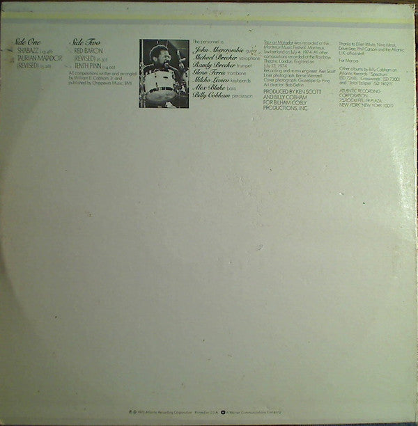 Billy Cobham : Shabazz (LP, Album, RI)