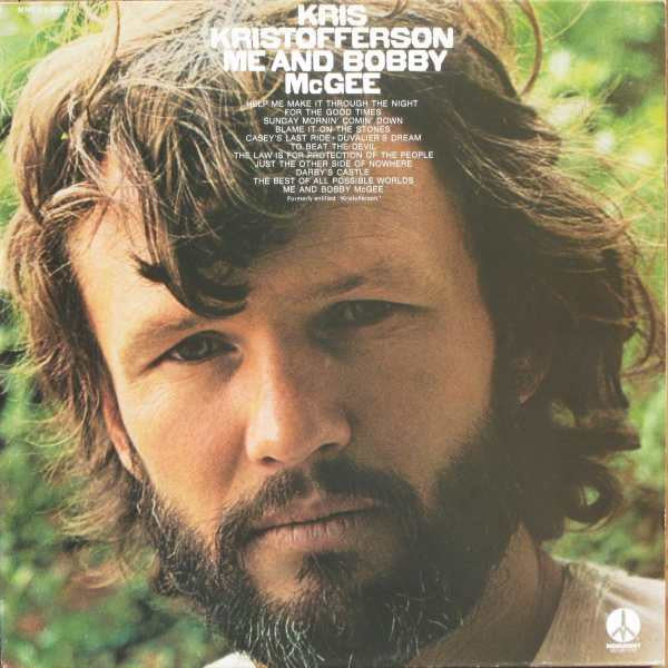 Kris Kristofferson : Me And Bobby McGee (LP, Album, RE)
