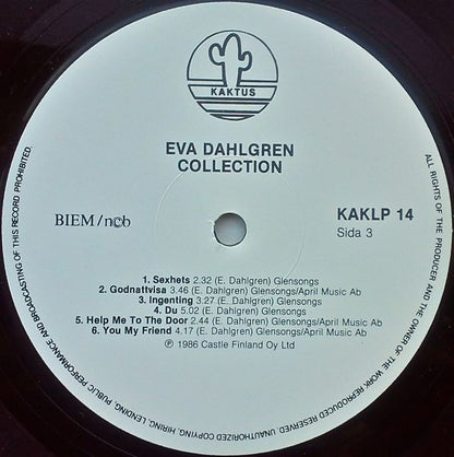 Eva Dahlgren : Collection (2xLP, Comp)