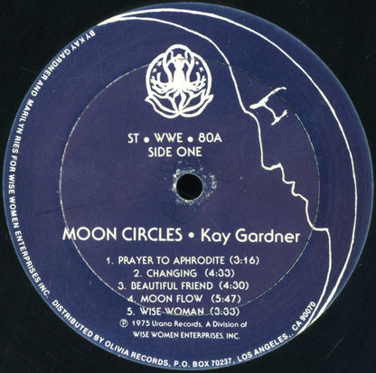 Kay Gardner : Moon Circles (LP, Album)