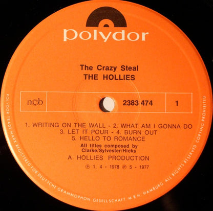 The Hollies : A Crazy Steal (LP, Album)