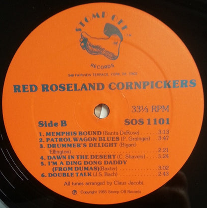 Red Roseland Cornpickers, Bent Persson : Double Talk (LP)