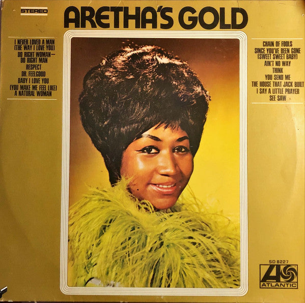 Aretha Franklin : Aretha's Gold (LP, Album, Comp)