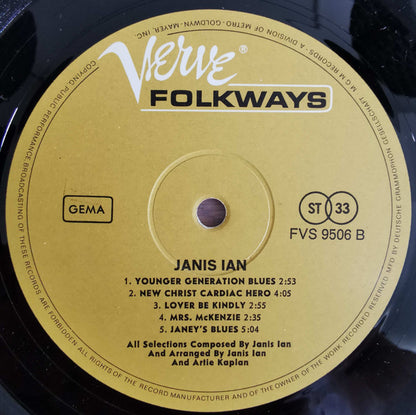 Janis Ian : Janis Ian (LP, Album)