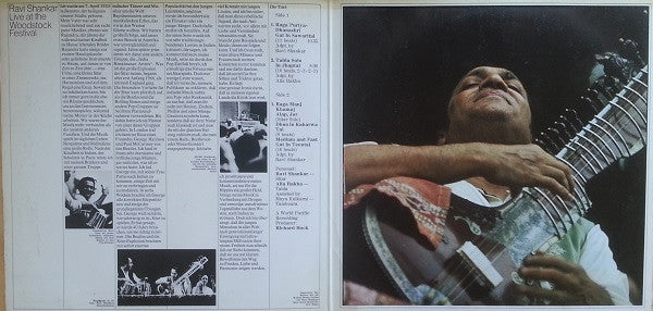 Ravi Shankar : Live At The Woodstock Festival (LP, Gat)
