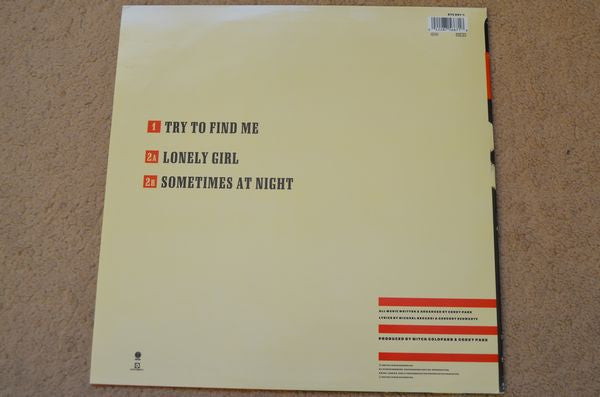 Gorky Park : Try To Find Me (12", Maxi, Sin)