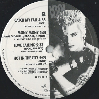 Billy Idol : Vital Idol (LP, Comp)