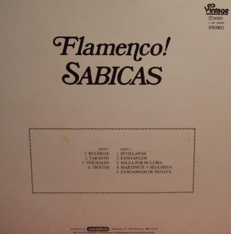 Sabicas : Flamenco! (LP)