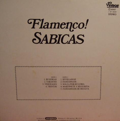 Sabicas : Flamenco! (LP)