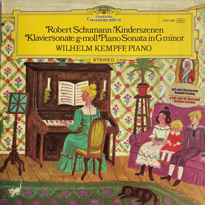 Robert Schumann – Wilhelm Kempff : Kinderszenen / Klaviersonate g-moll · Piano Sonata In G Minor (LP, Gat)