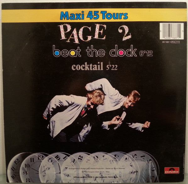 Page 2 : Beat The Clock (12", Maxi)