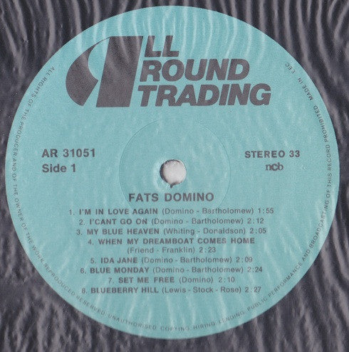 Fats Domino : Fats Domino (Box + 3xLP, Comp)