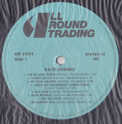 Fats Domino : Fats Domino (Box + 3xLP, Comp)