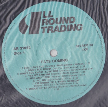 Fats Domino : Fats Domino (Box + 3xLP, Comp)