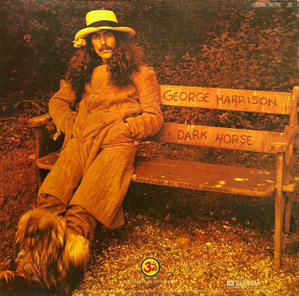 George Harrison : Dark Horse (LP, Album, Gat)