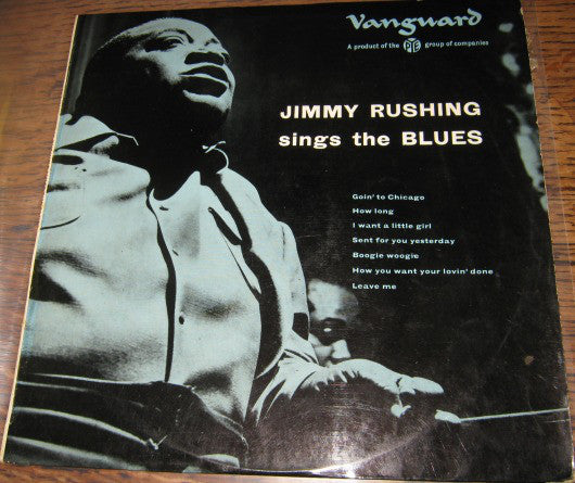 Jimmy Rushing : Jimmy Rushing Sings The Blues (10", Album, Mono)