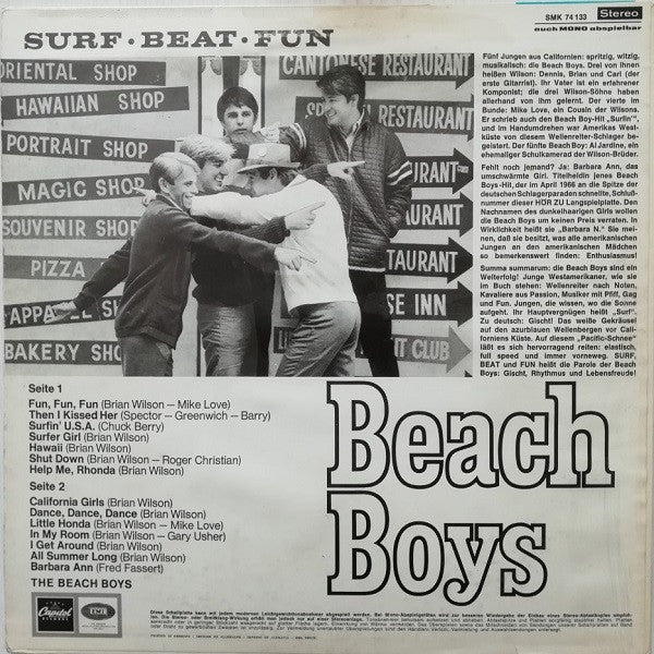 The Beach Boys : Surf Beat Fun (LP, Comp, Exp)