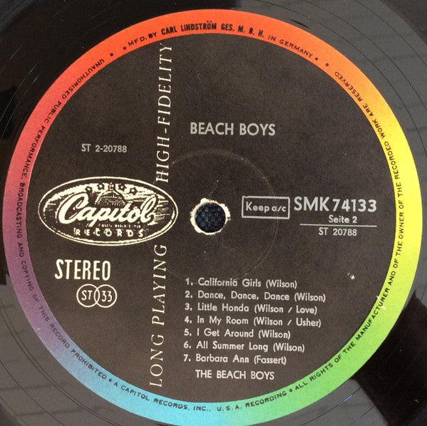 The Beach Boys : Surf Beat Fun (LP, Comp, Exp)