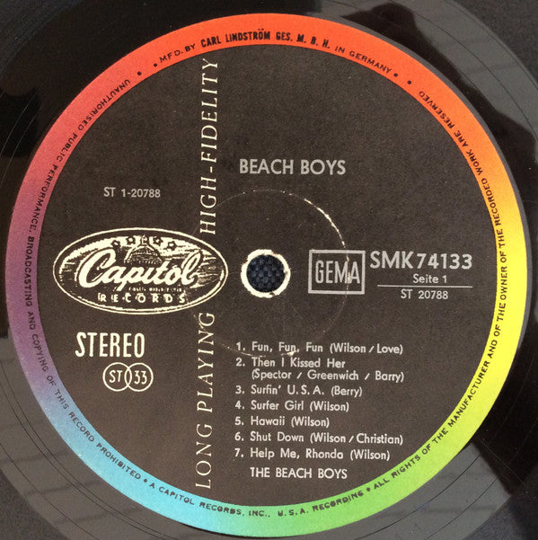 The Beach Boys : Surf Beat Fun (LP, Comp, Exp)