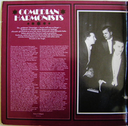 Comedian Harmonists : Comedian Harmonists (2xLP, Comp, Mono, RP)