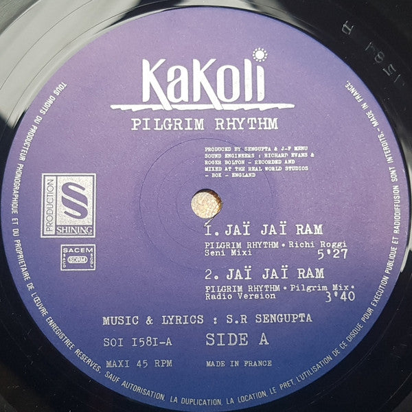 Kakoli Sengupta : Jaï Jaï Ram (12")