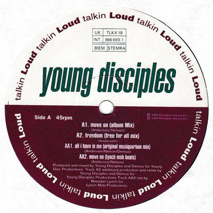 Young Disciples : EP (12", EP)