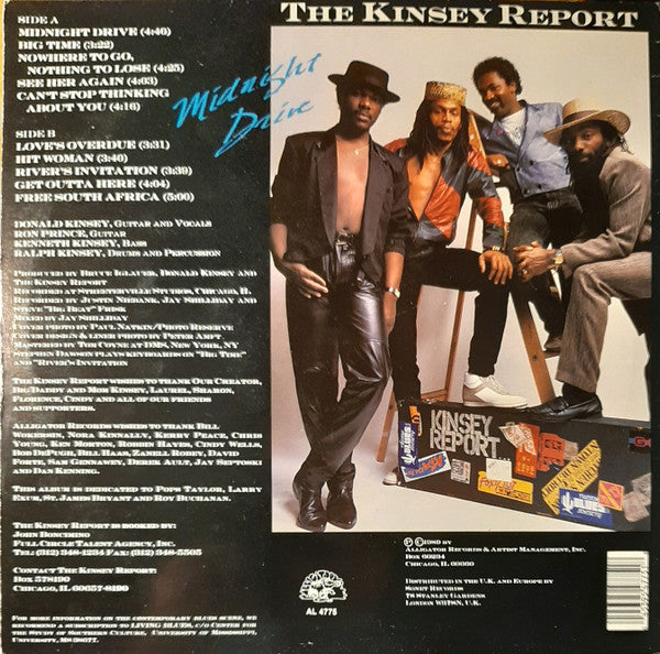 The Kinsey Report : Midnight Drive (LP, Album)