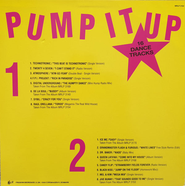 Various : Pump It Up (LP, Comp)