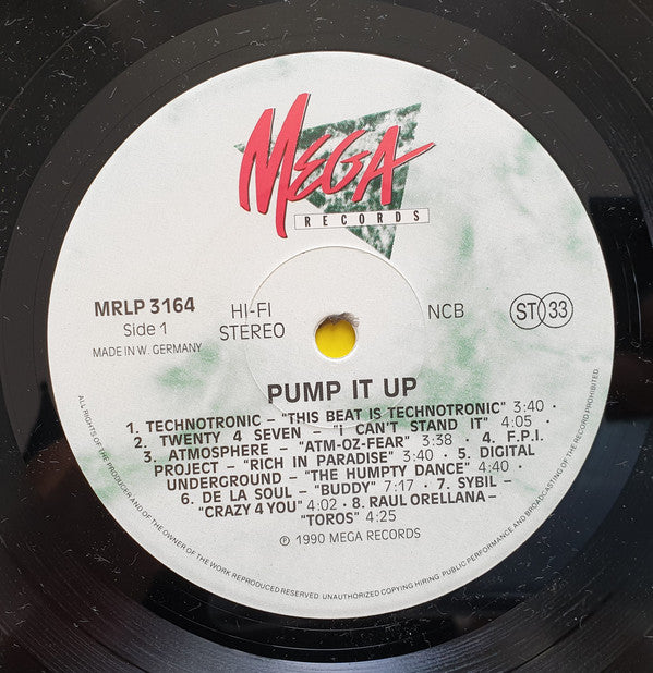 Various : Pump It Up (LP, Comp)
