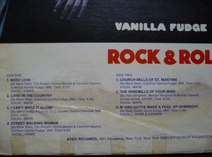 Vanilla Fudge : Rock & Roll (LP, Album, Ter)