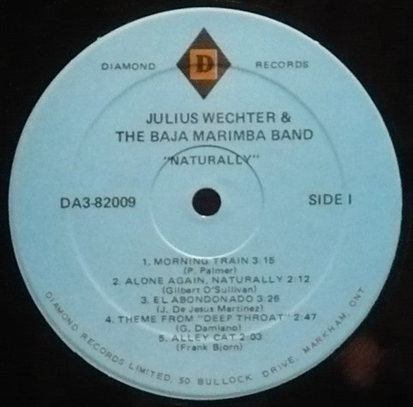 Julius Wechter And The Baja Marimba Band : Naturally (LP, Album)