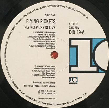 The Flying Pickets : Live (LP)