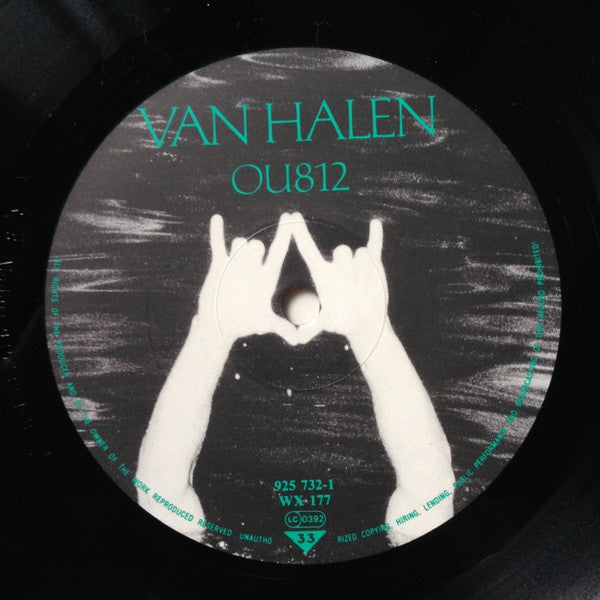 Van Halen : OU812 (LP, Album, Emb)