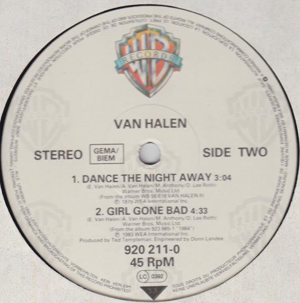 Van Halen : Panama (12", Maxi)