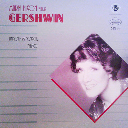 Marni Nixon, Lincoln Mayorga : Marni Nixon Sings Gershwin (LP, Album)