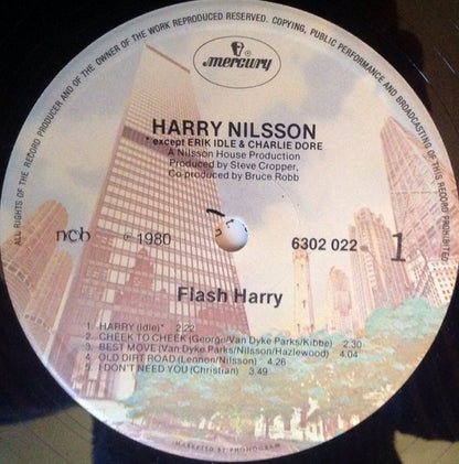 Harry Nilsson : Flash Harry (LP, Album)