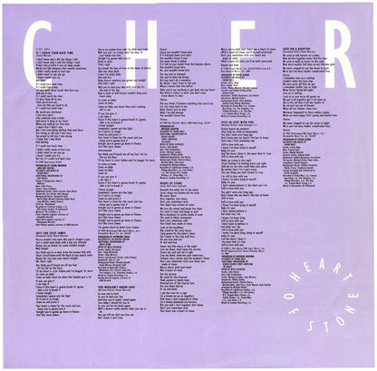 Cher : Heart Of Stone (LP, Album, RE)